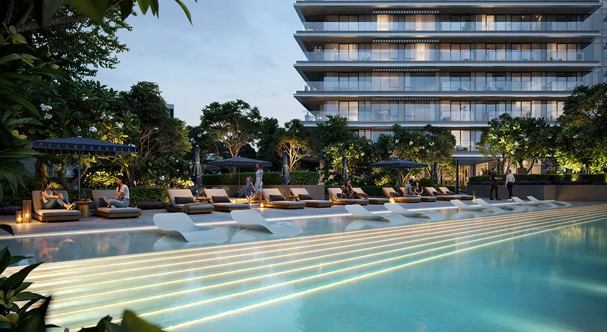 Albero — creek harbour context marketing still