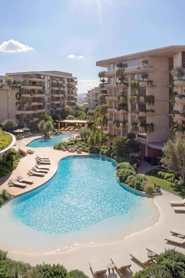 Arancia Yards 2 by Beyond — Propsearch marketing still of landscaped community space