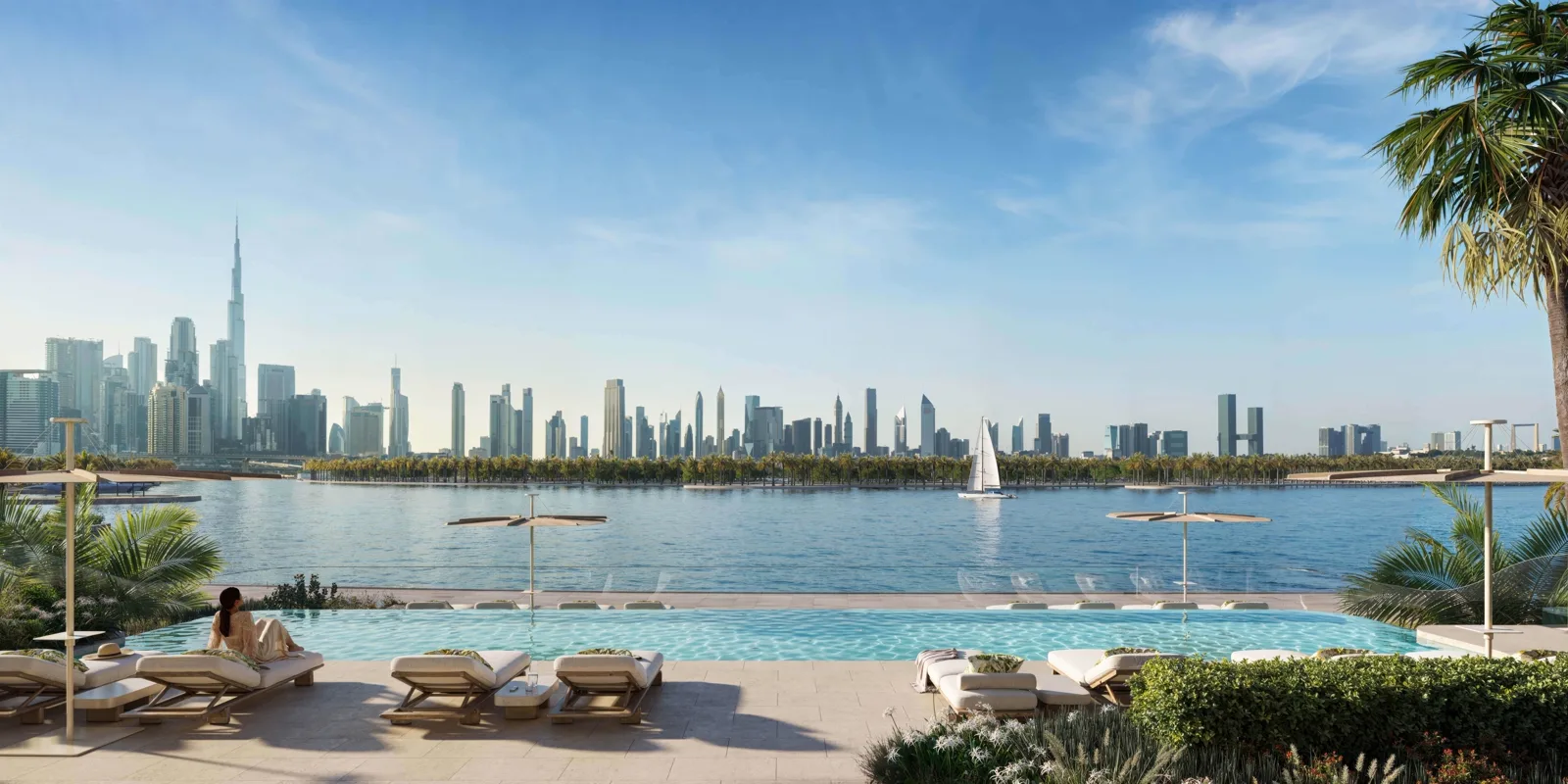 Artistry Two Residences — pool deck amenity render