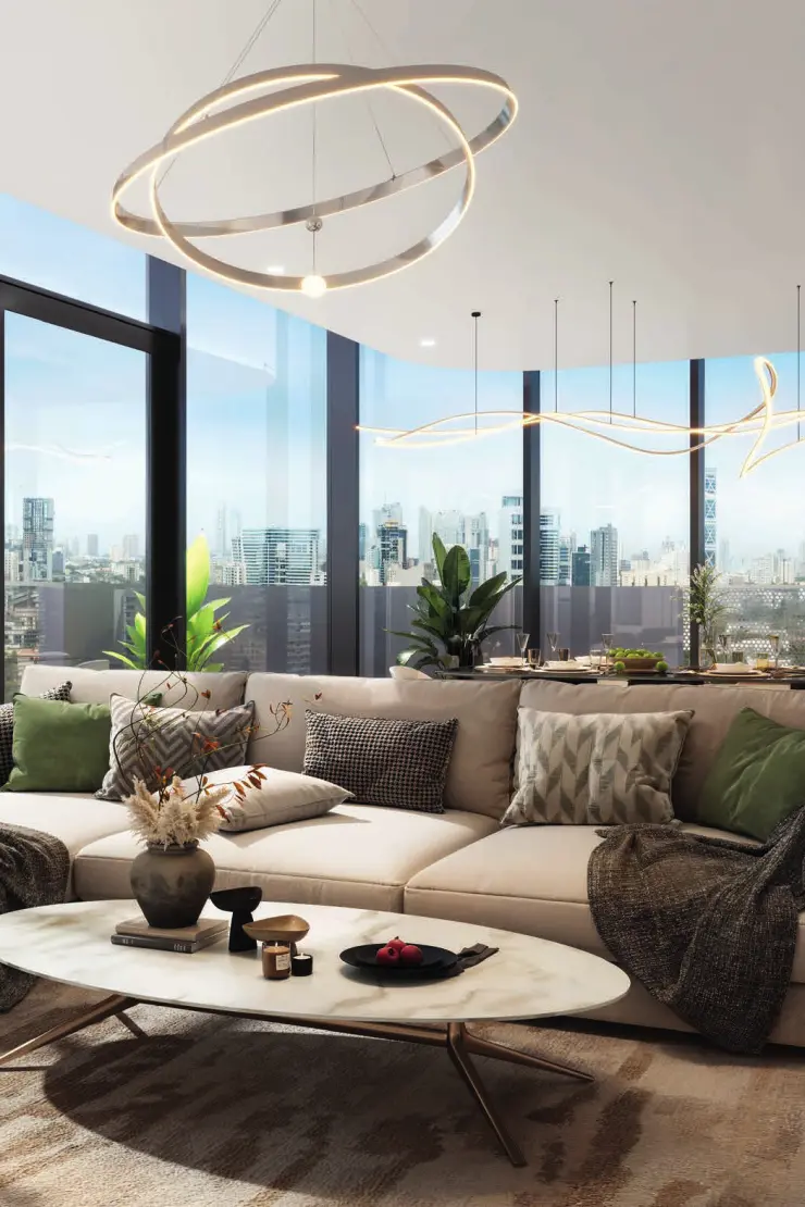 Azha Millennium Residences — artist impression of the tower facade