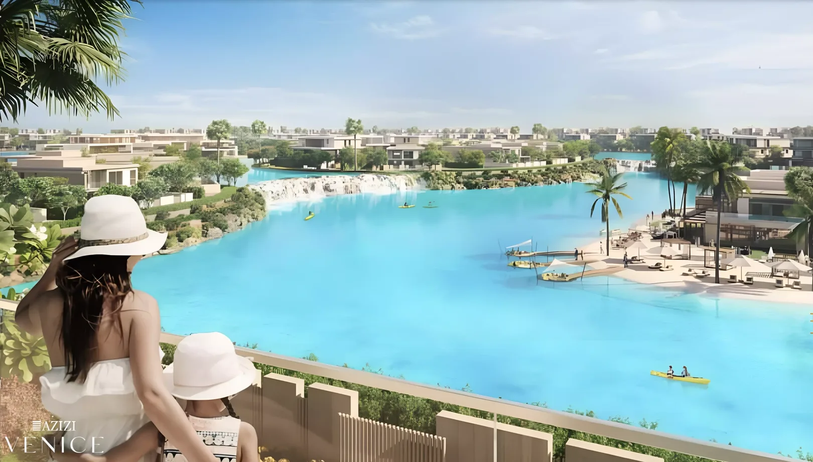 Azizi Venice — exterior marketing render