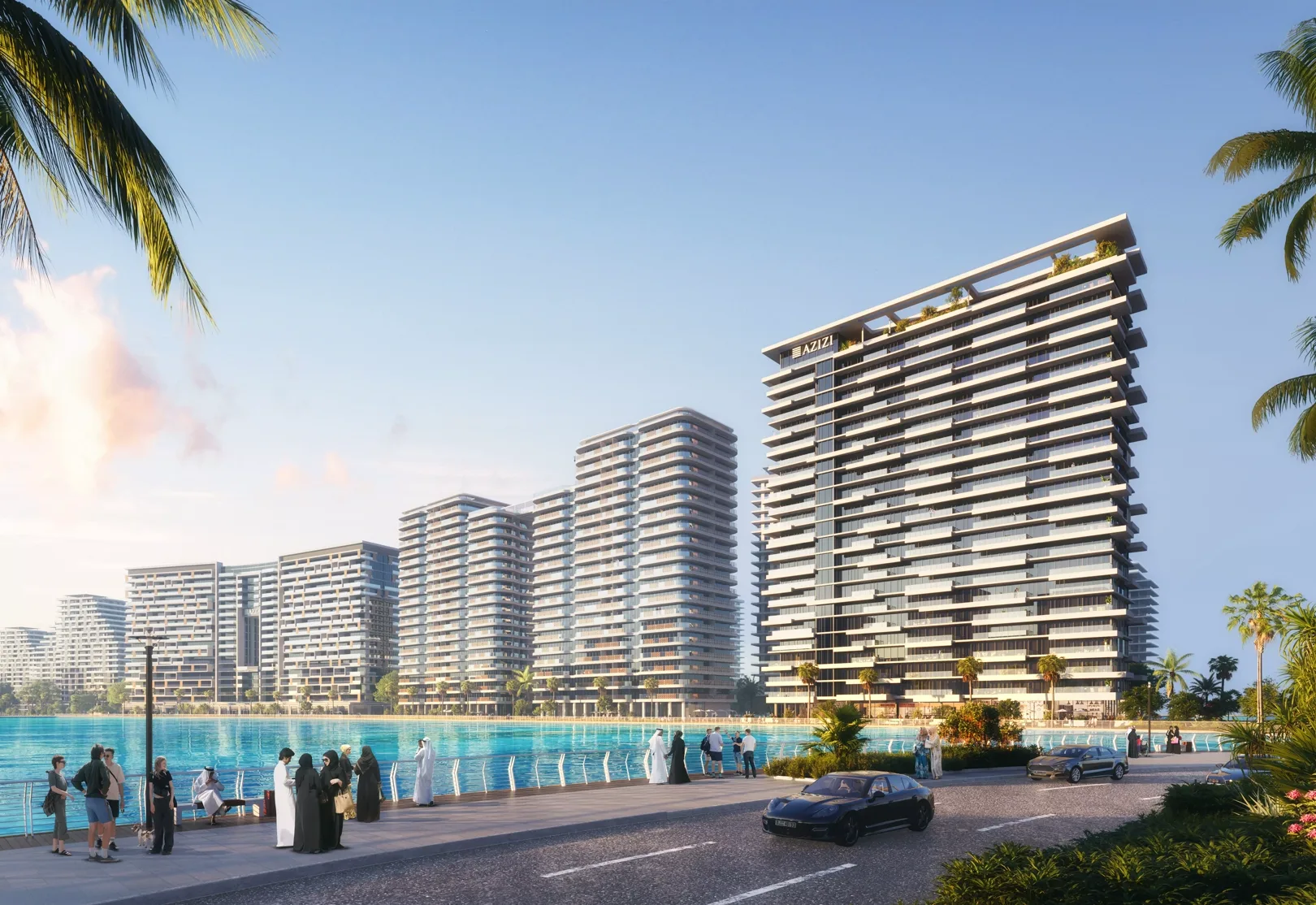 Azizi Venice — masterplan marketing still
