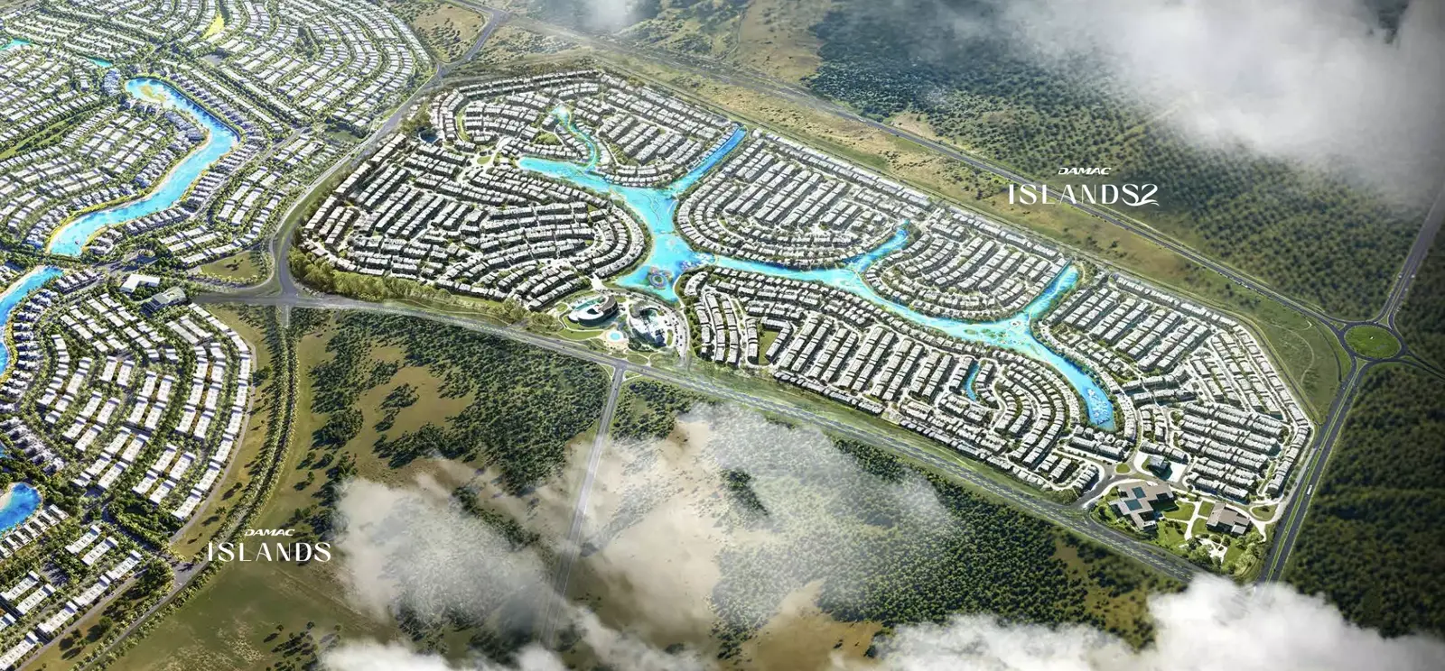 Bahamas Phase 2 — Property Finder masterplan marketing still within Damac Islands 2