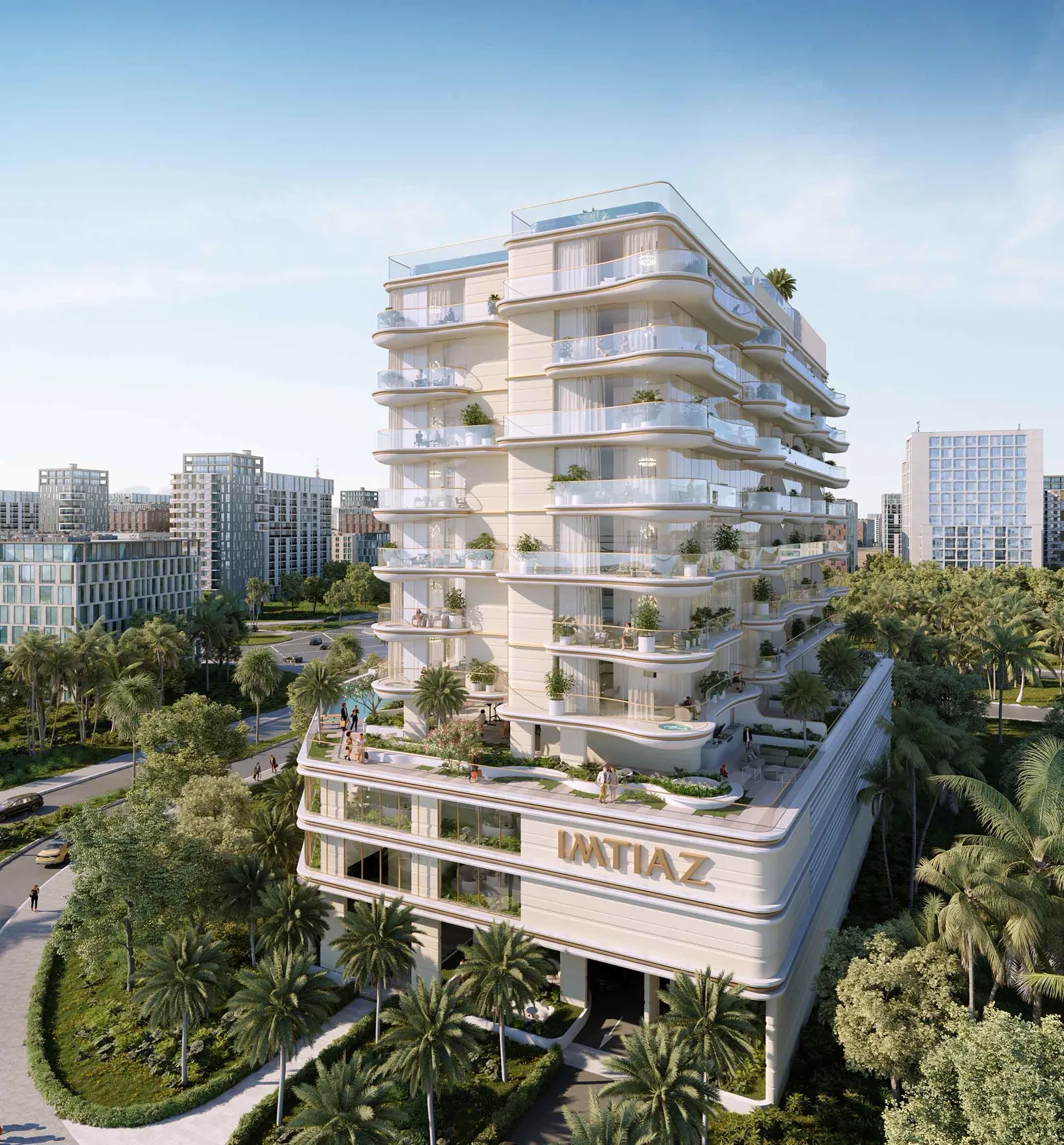 Beach Walk 4 by Imtiaz — official street-level exterior marketing still