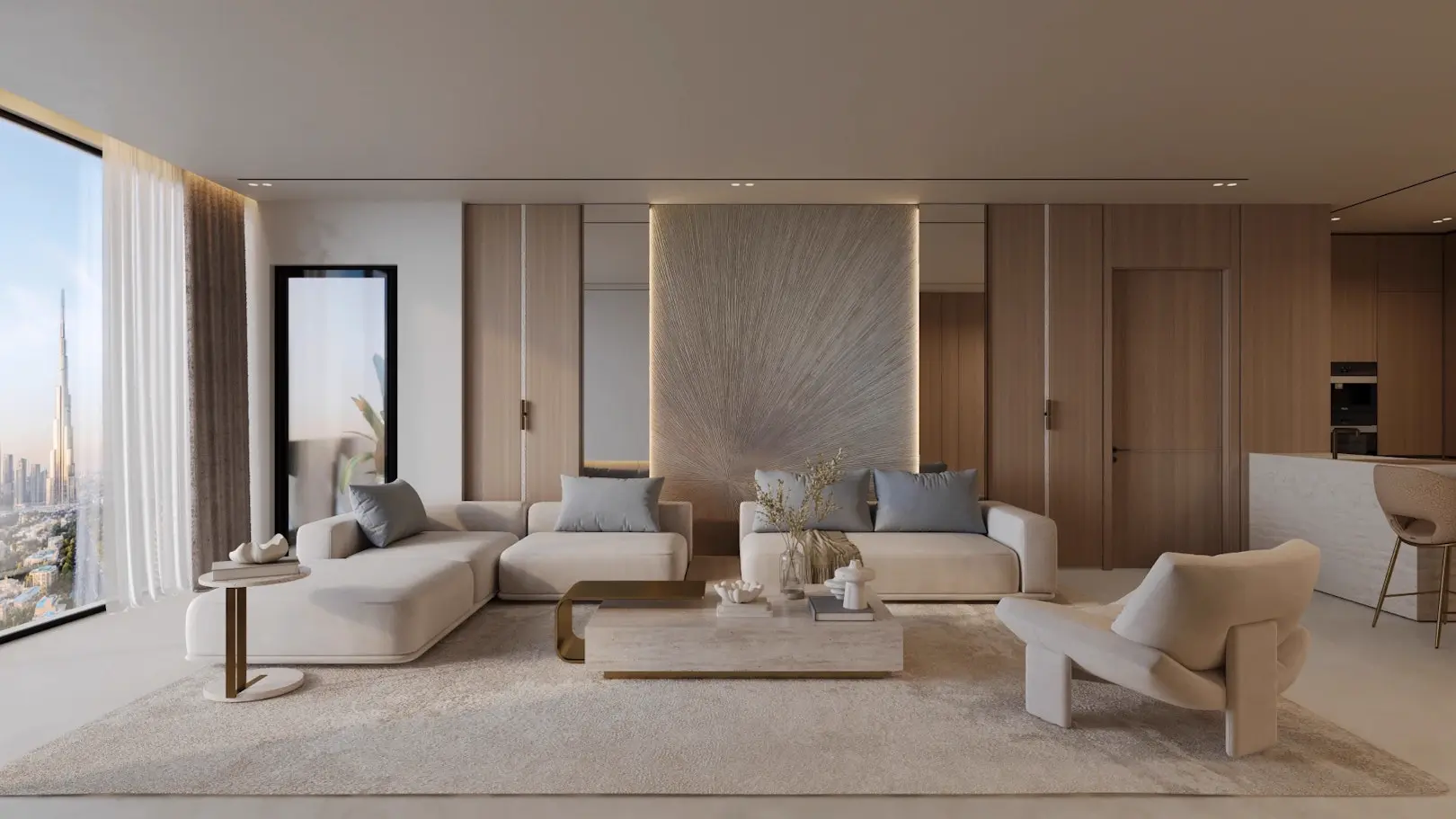 Binghatti Cullinan — living room marketing still