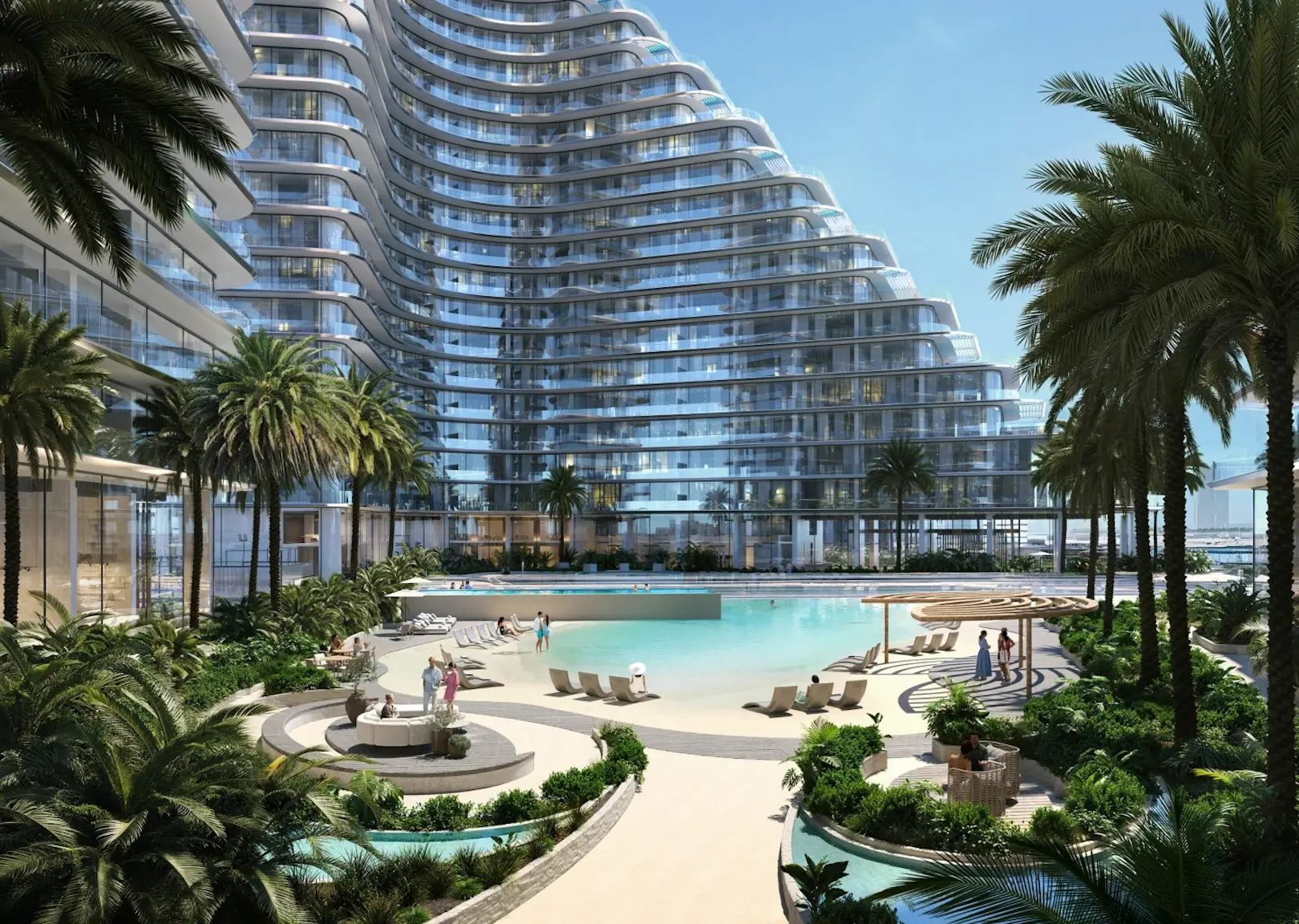 Binghatti Flare — amenities marketing still