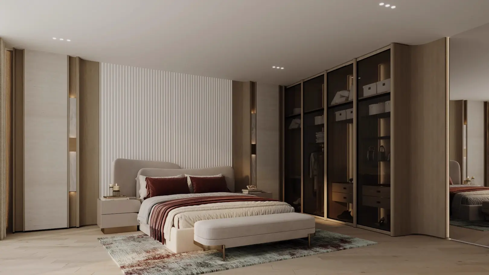 Binghatti Flare — bedroom marketing still