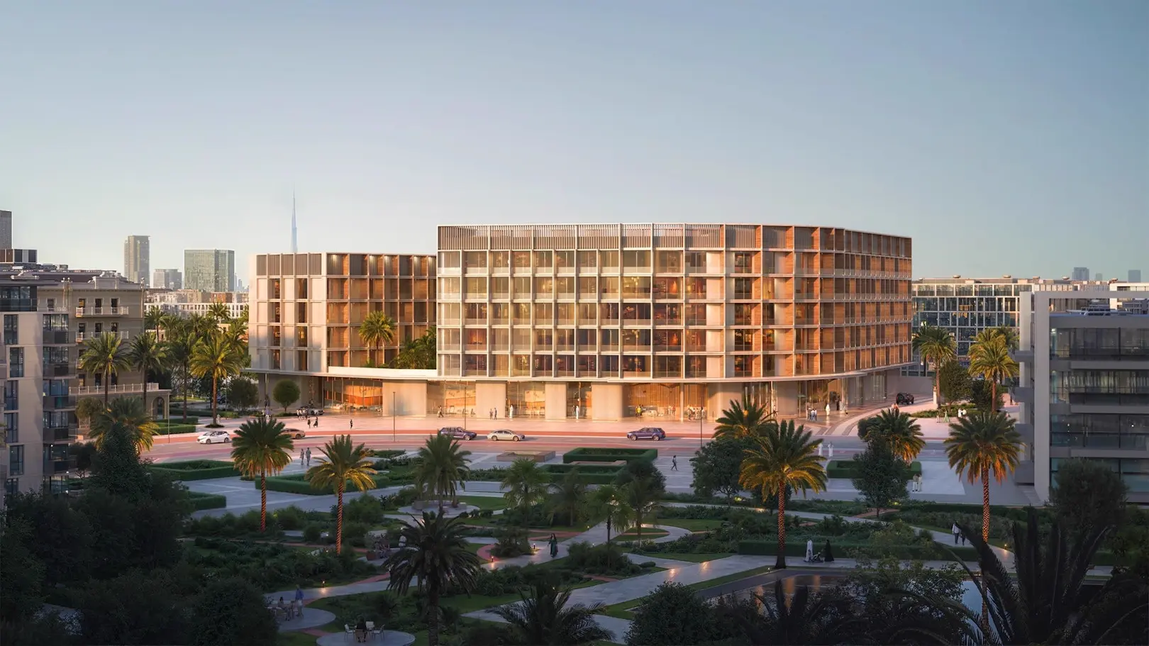 Binghatti Hillcrest — exterior marketing still
