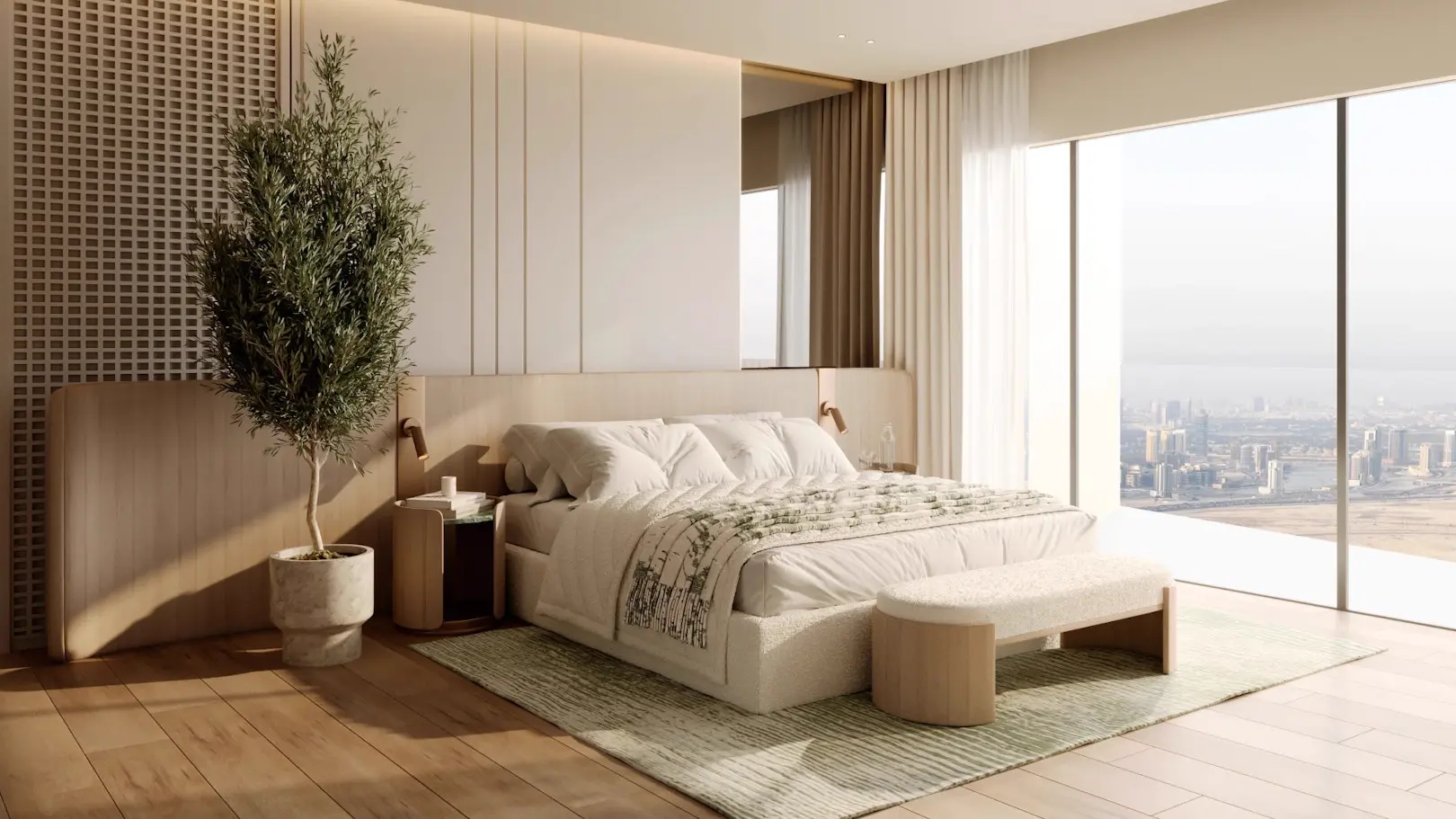 Binghatti Hillcrest — bedroom marketing still