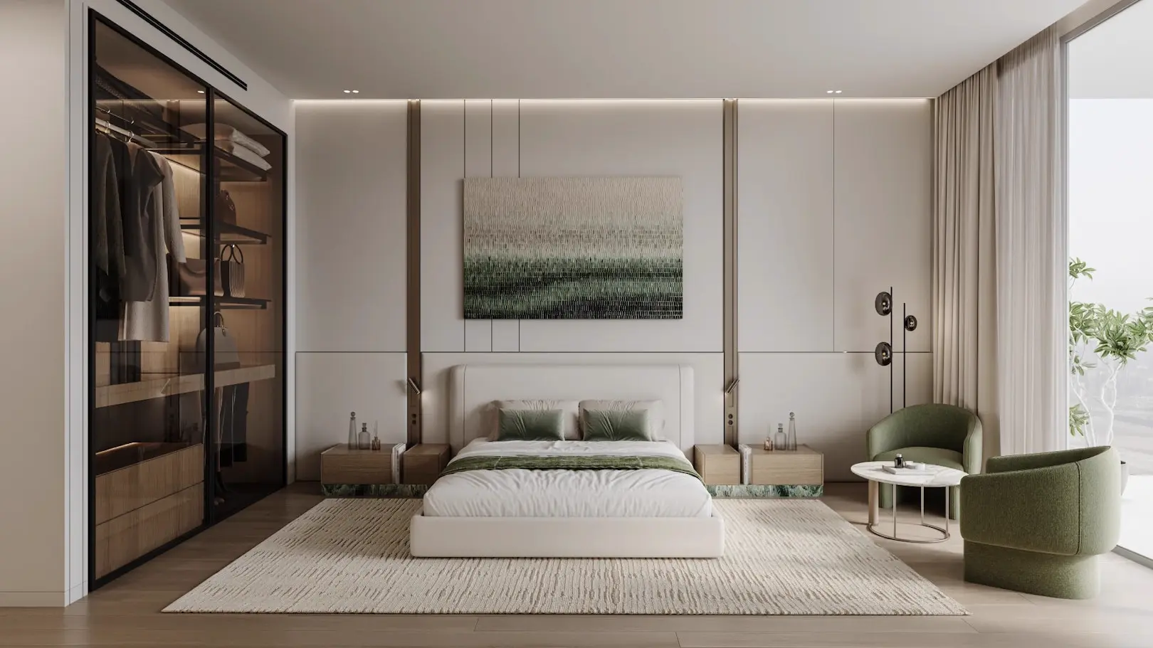 Binghatti Hillcrest — bedroom marketing still
