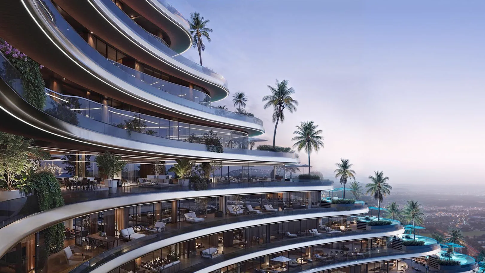 Binghatti Skyflame — exterior marketing still