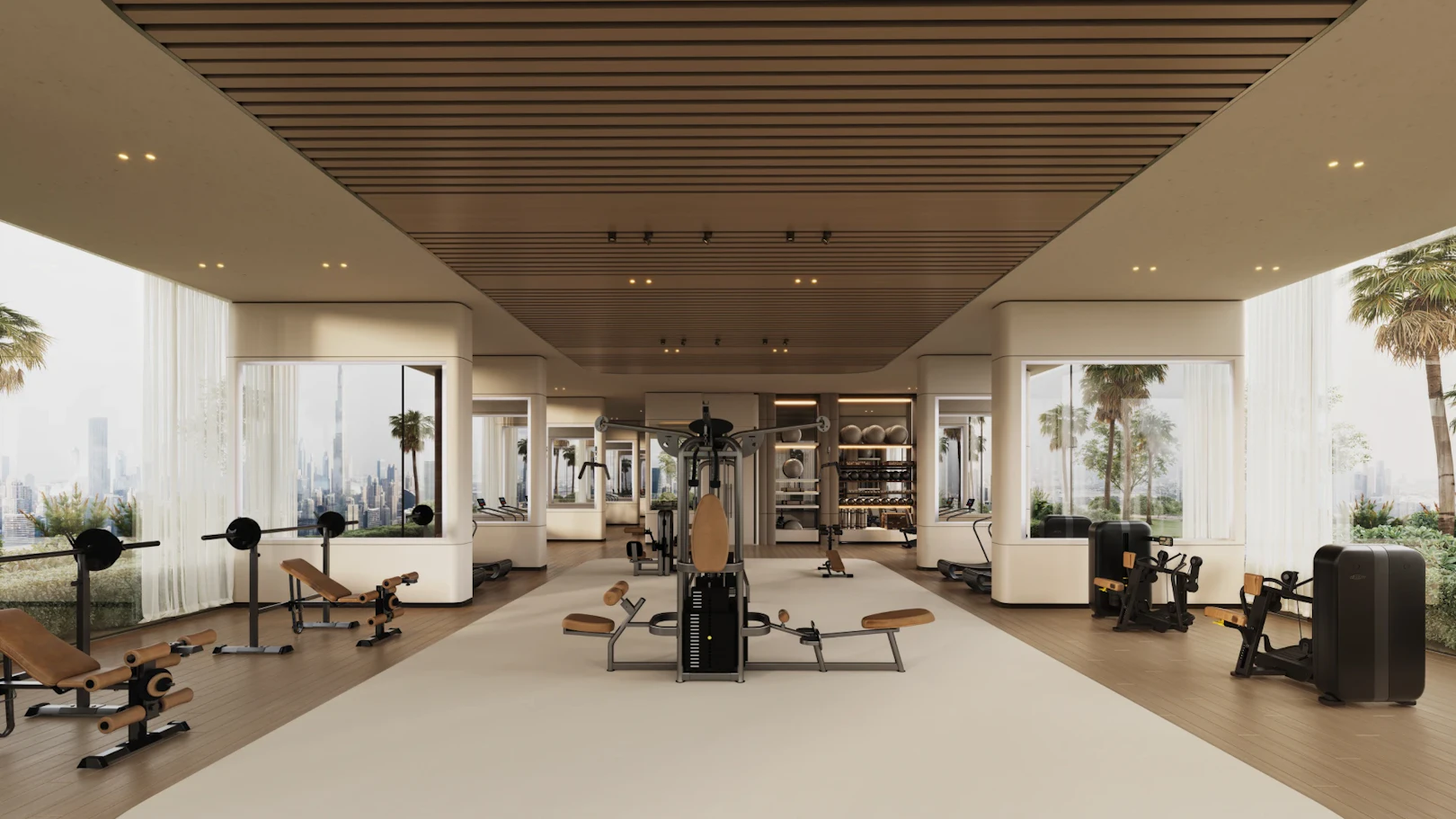 Binghatti Sky Terraces — amenities marketing still