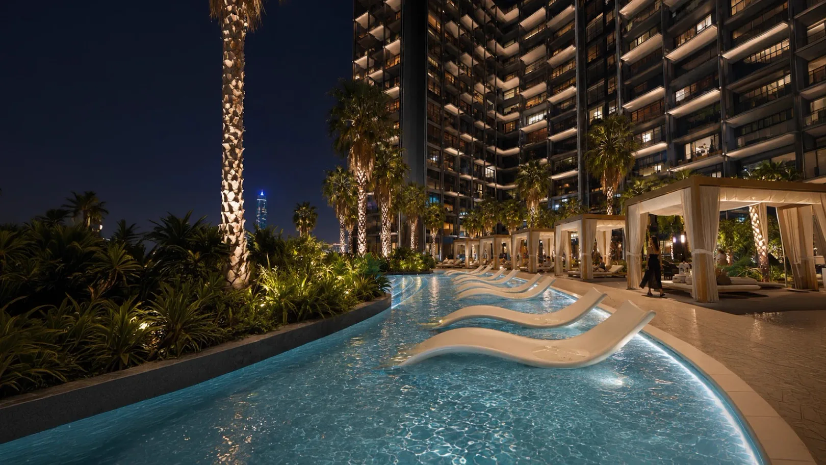 Binghatti Wraith — amenities marketing still