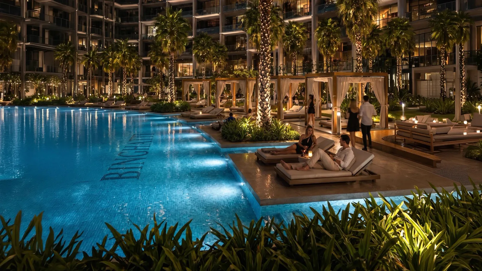 Binghatti Wraith — amenities marketing still