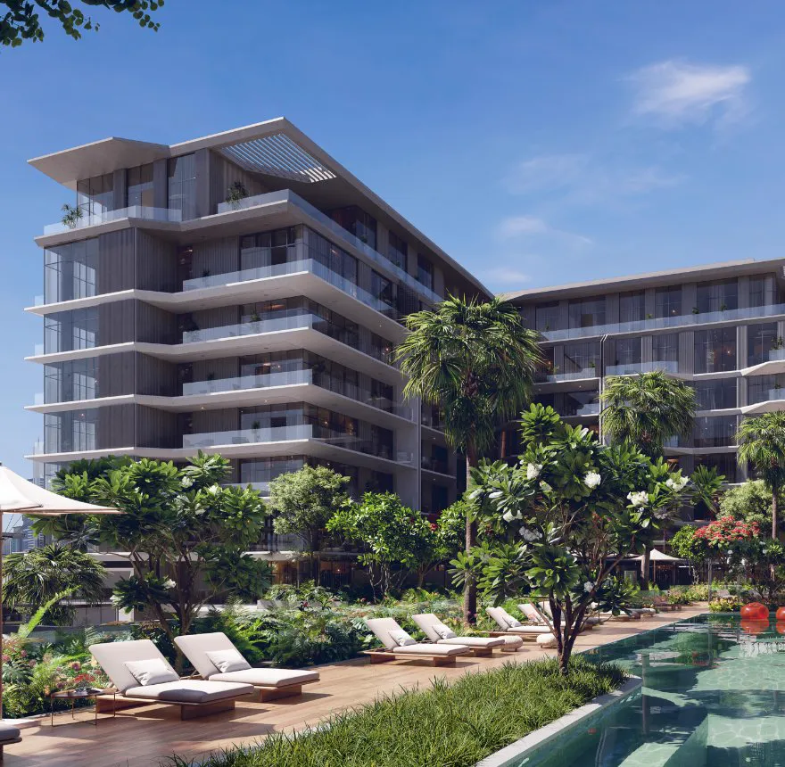 City Walk Northline — low-rise residences exterior render