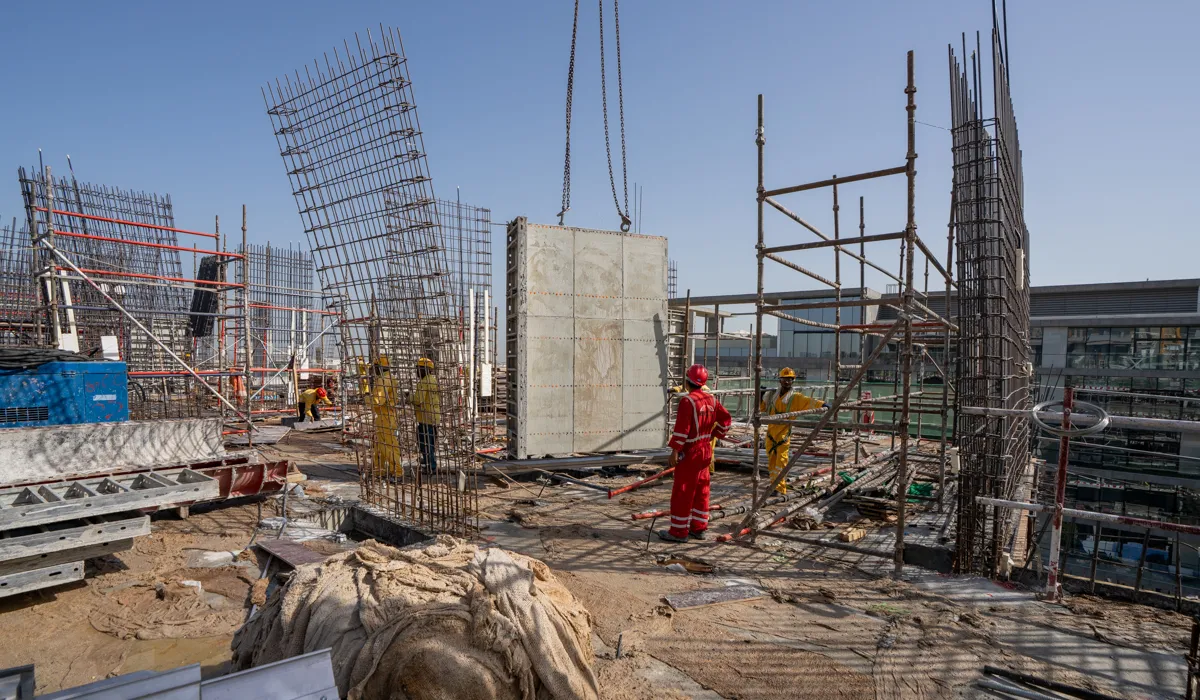 City Walk Northline construction progress — Meraas photograph, July 2026