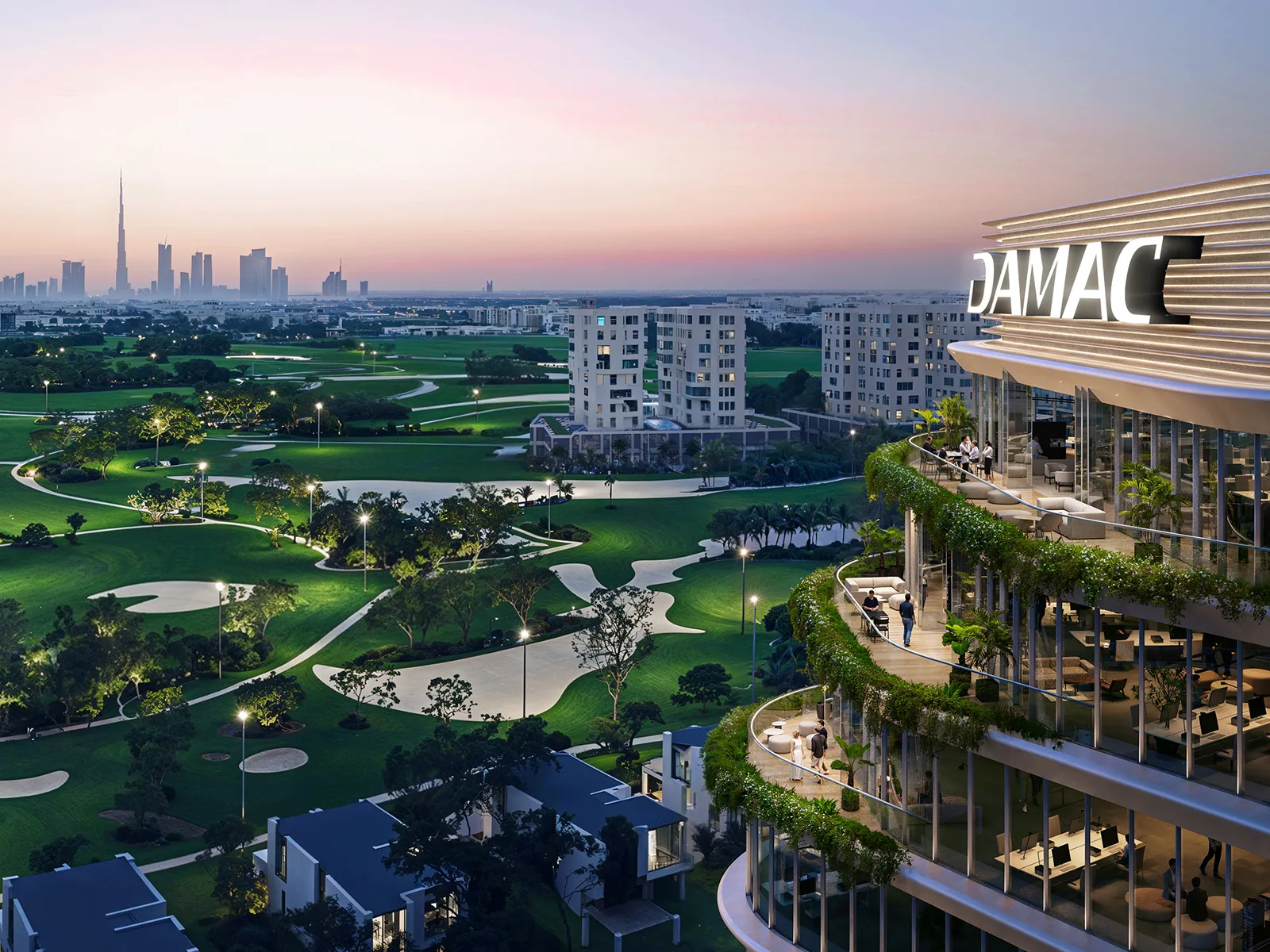 DAMAC District — residential interior marketing render