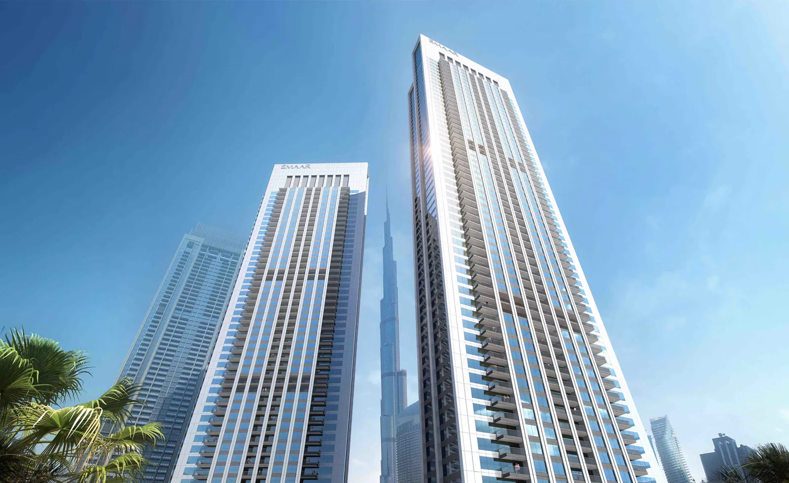 Downtown Views II — tower facade render