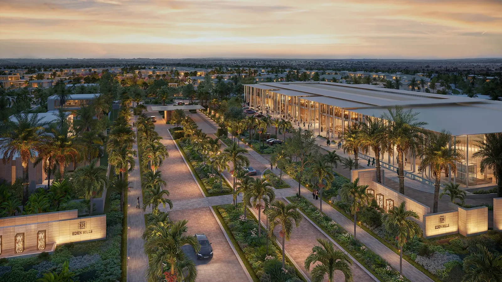 Eden Hills by H&H — official marketing main entrance CGI