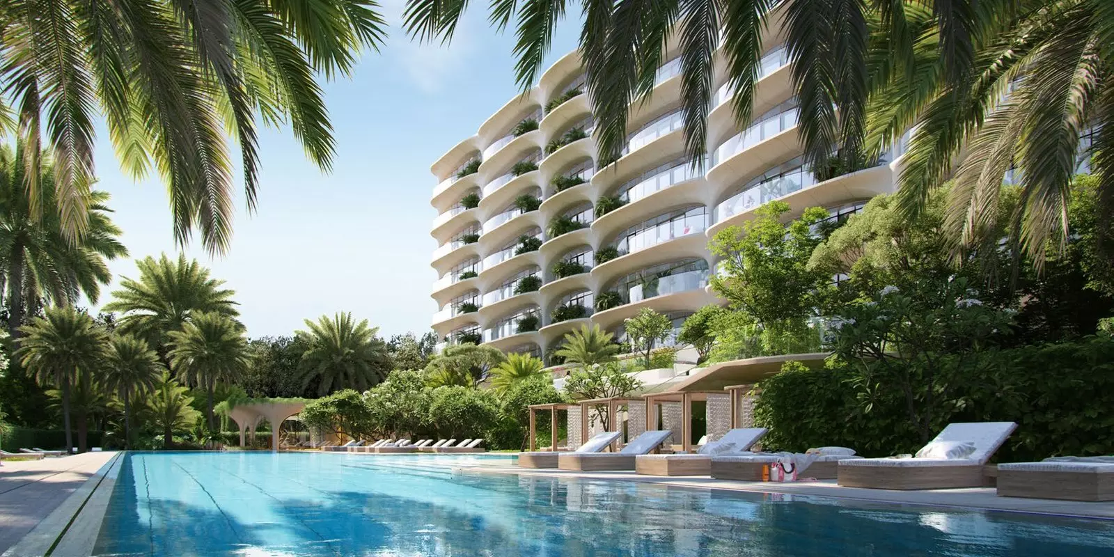 Ocean House by Ellington — exterior marketing still from Property Finder project gallery