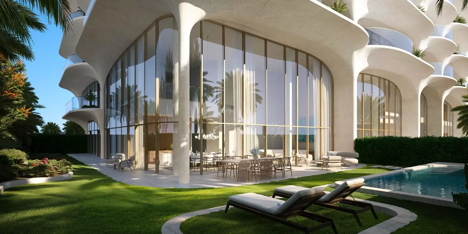 Ocean House by Ellington — exterior marketing still from Property Finder project gallery
