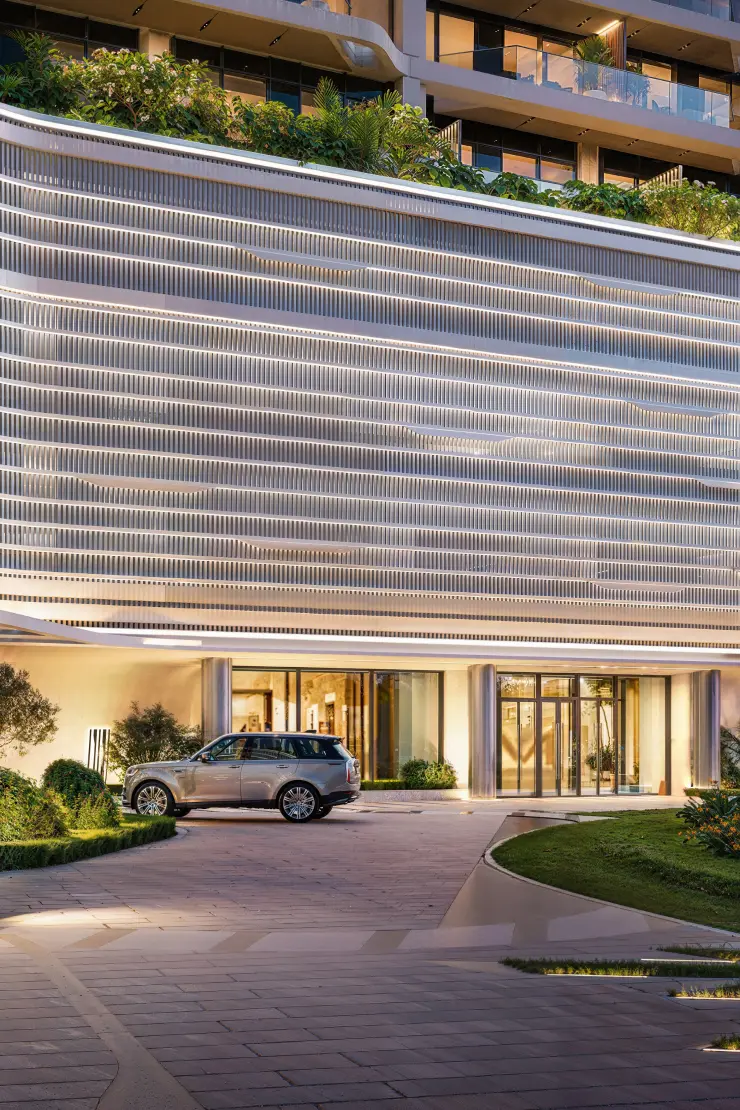 Eltiera Heights — dusk tower marketing still from Propsearch gallery