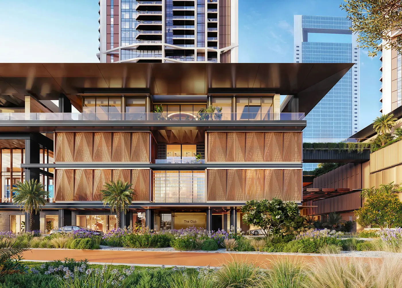 Eltiera Views — exterior amenity marketing still from official microsite