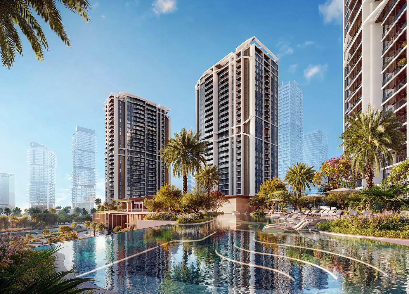 Eltiera Views — exterior marketing still from official microsite