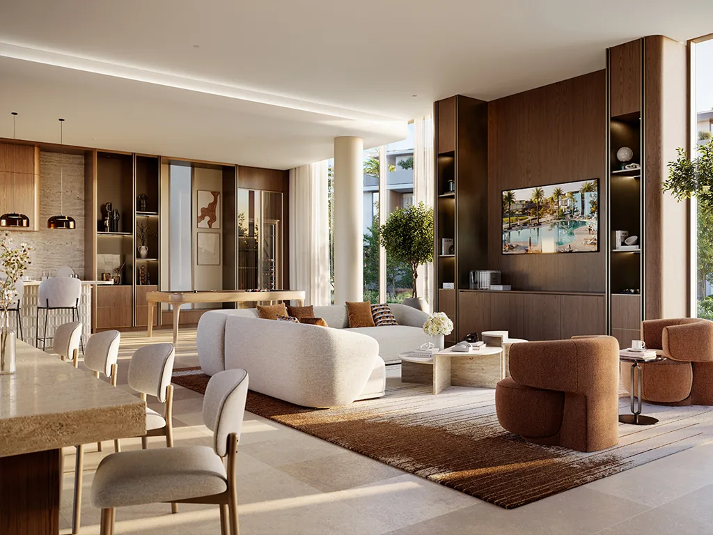 Farm Grove The Valley — interior marketing still
