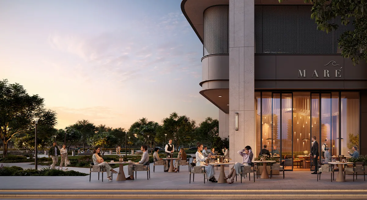 Fior 1 — well-being amenities marketing still