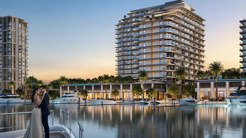 Fior 2 — waterfront living marketing still
