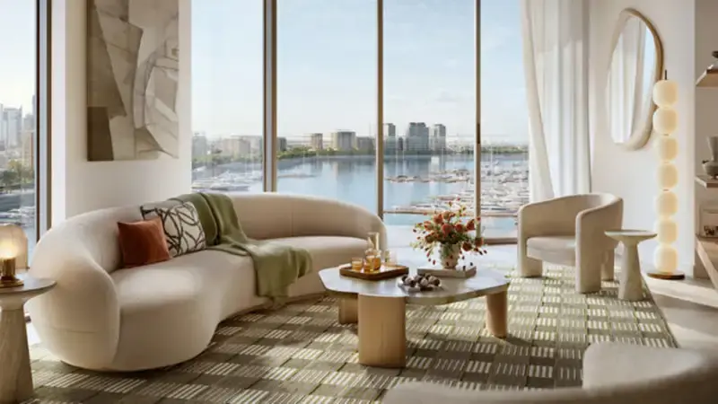 Fior 2 — interior living marketing still