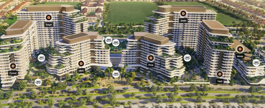 Verdes by Haven masterplan marketing graphic