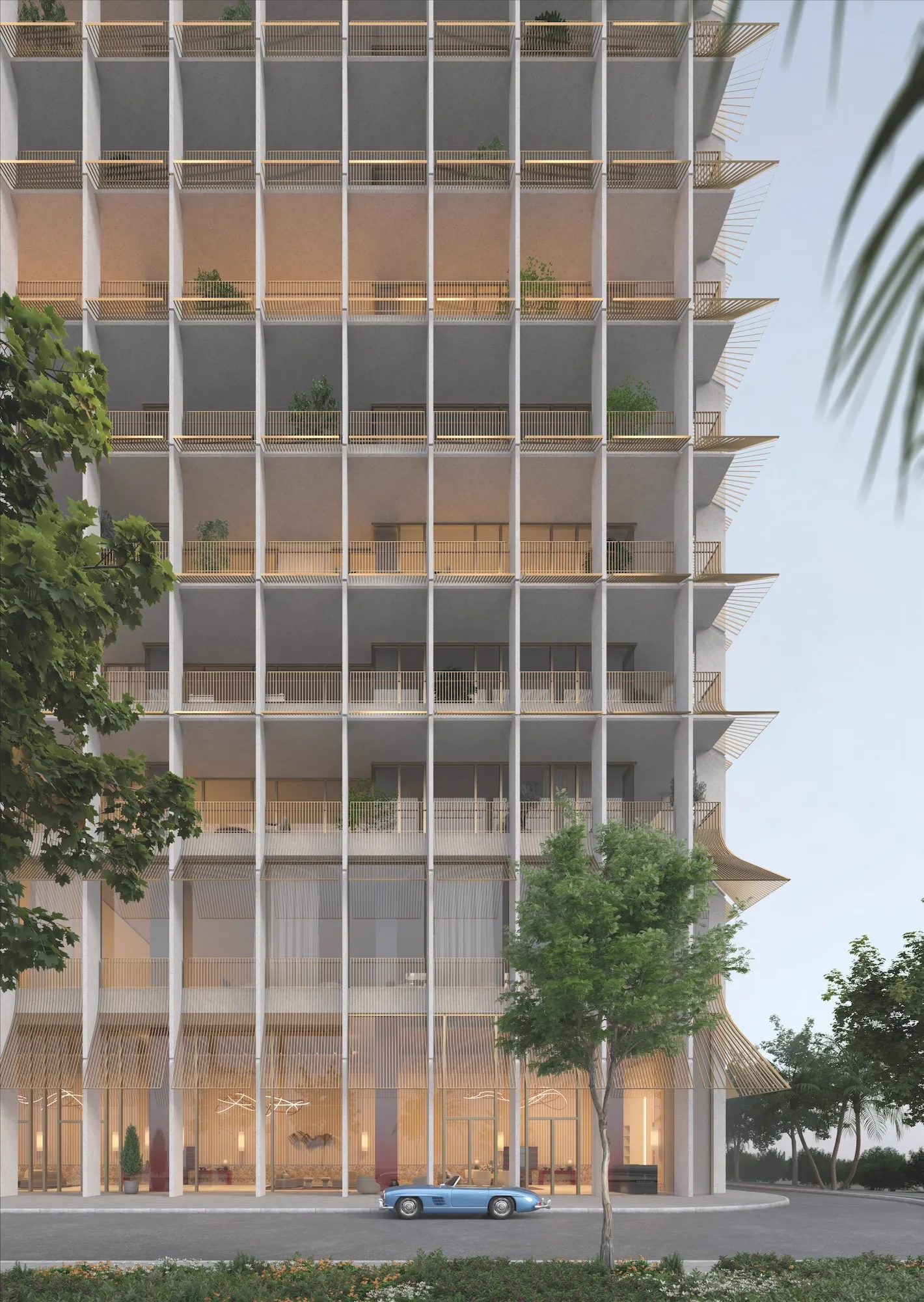 Four Seasons Private Residences Dubai at DIFC — official product microsite hero exterior still