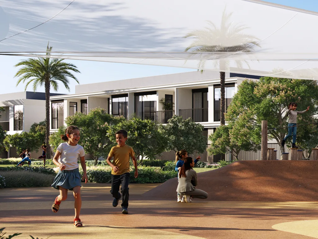 Greenspoint Emaar South — street and architecture marketing still