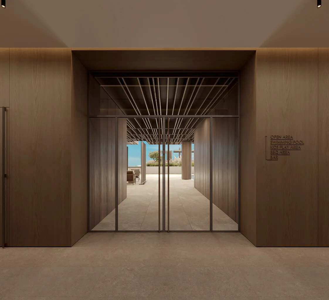 House of WELL 02 — official lobby still toward the pool podium