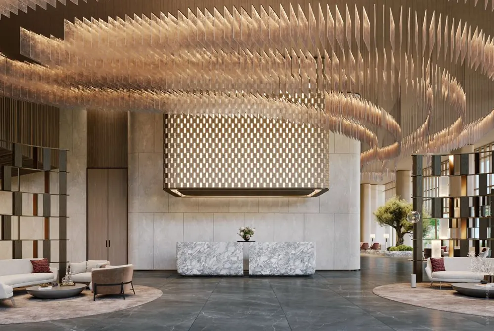 Kamellia by Beyond — lobby / reception marketing still