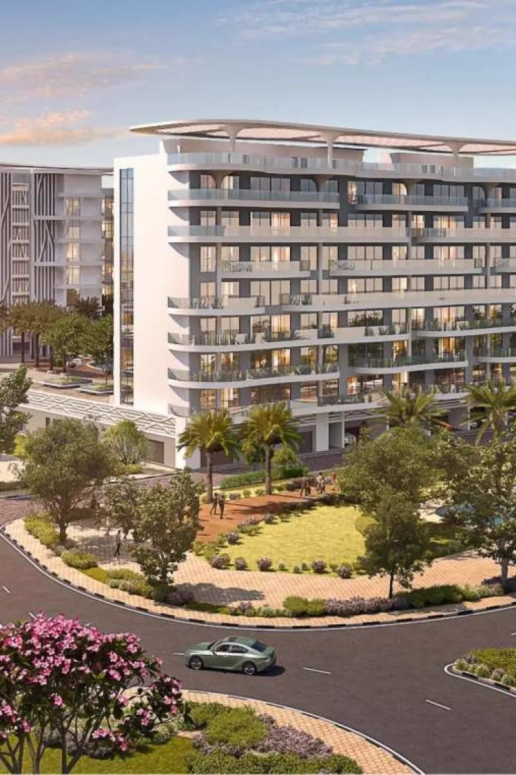 Lagoon Views 11 at DAMAC Lagoons — marketing community / amenity exterior render