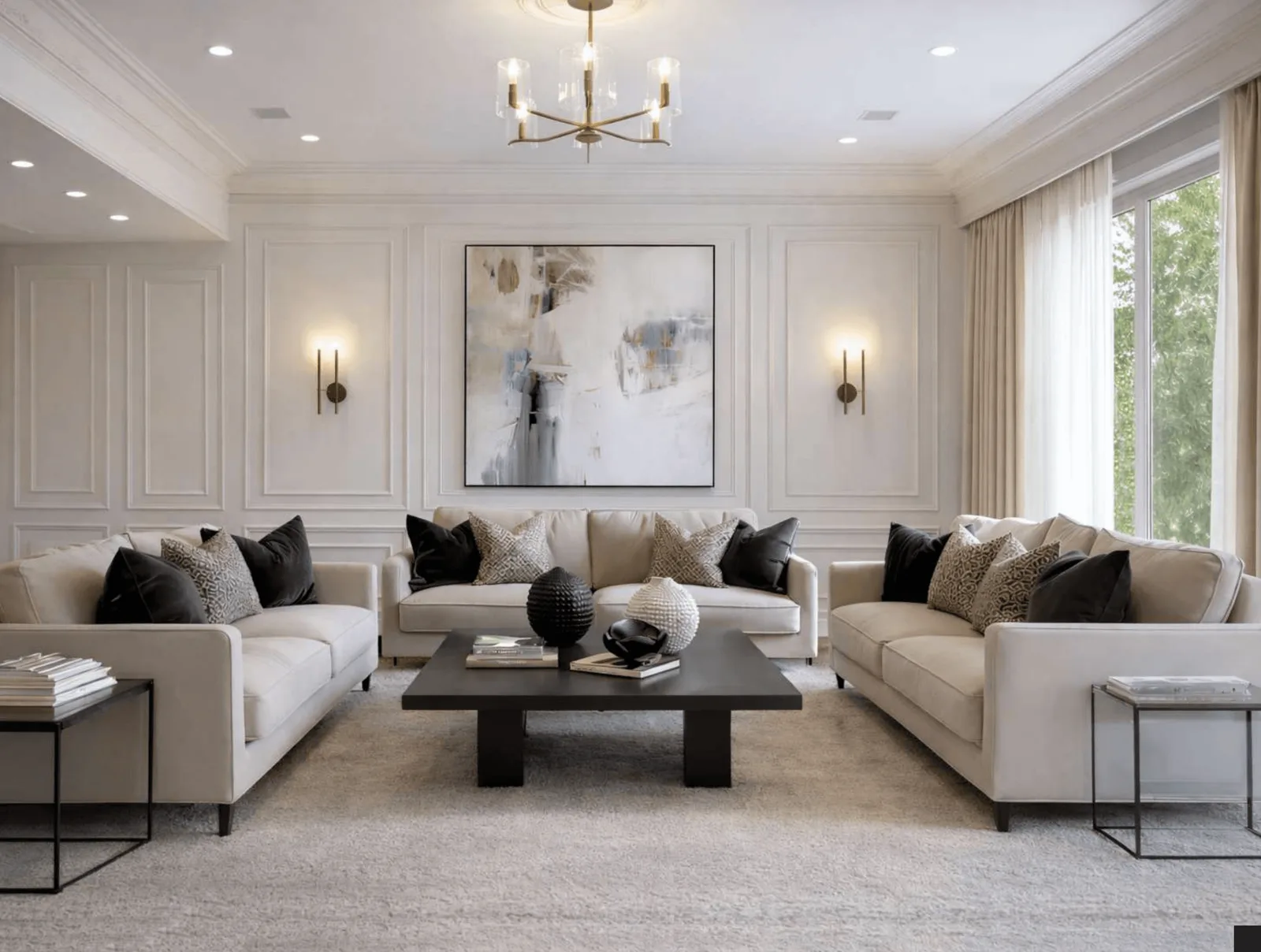 Lincoln Star Residence IV — official living-room interior render