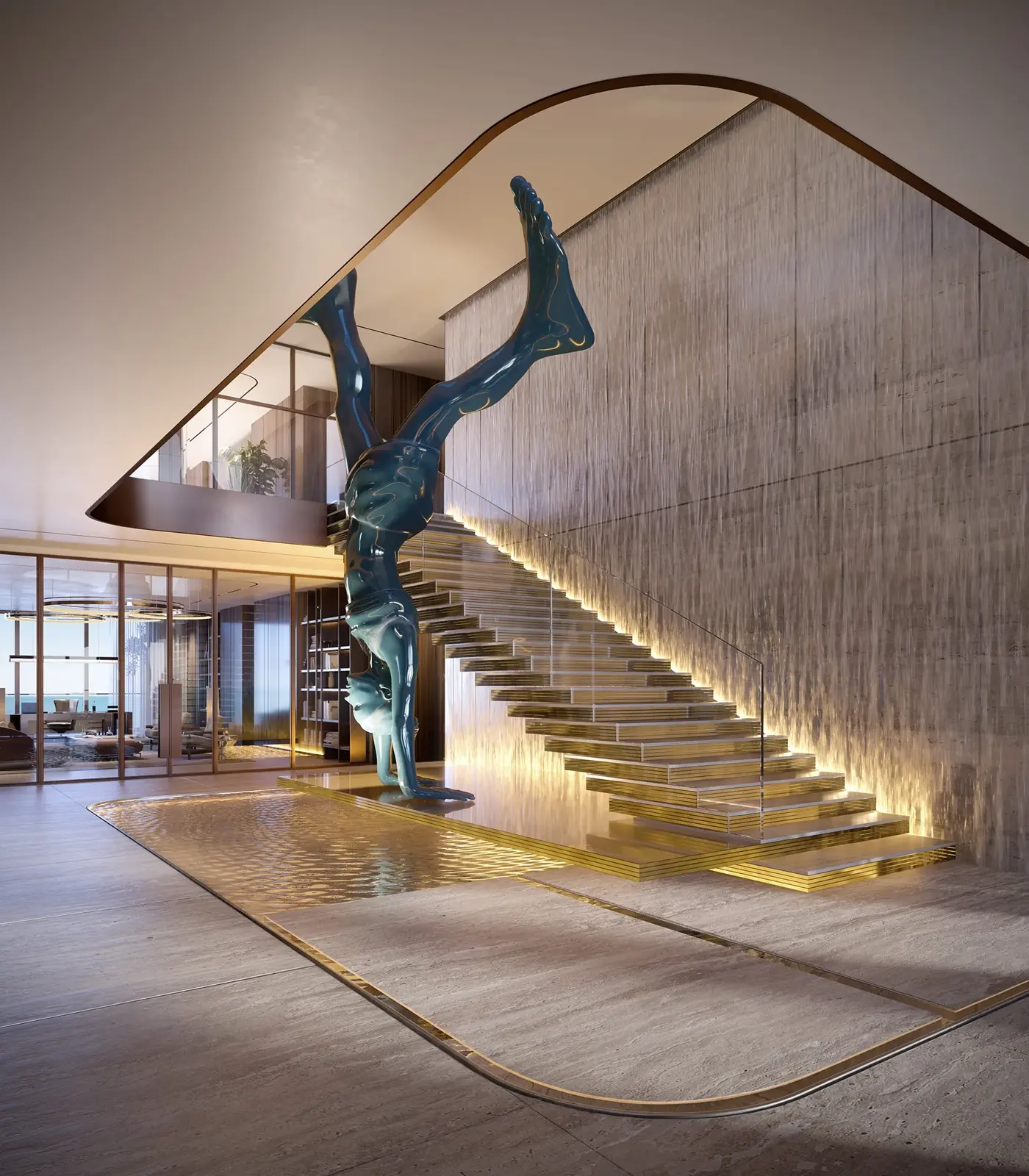 Luna Sky Palace interiors / amenity marketing still — official Luna microsite