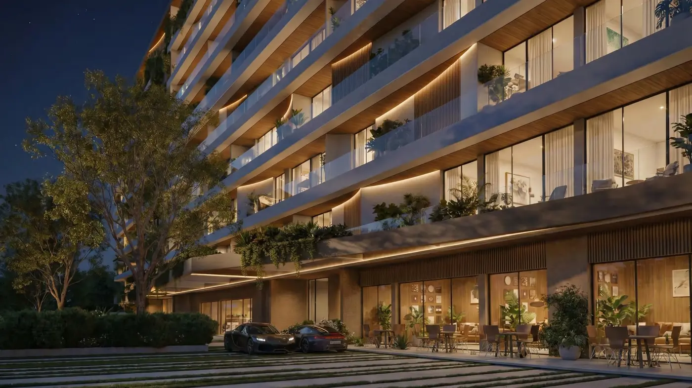 Lunaya Terraces — residential block exterior