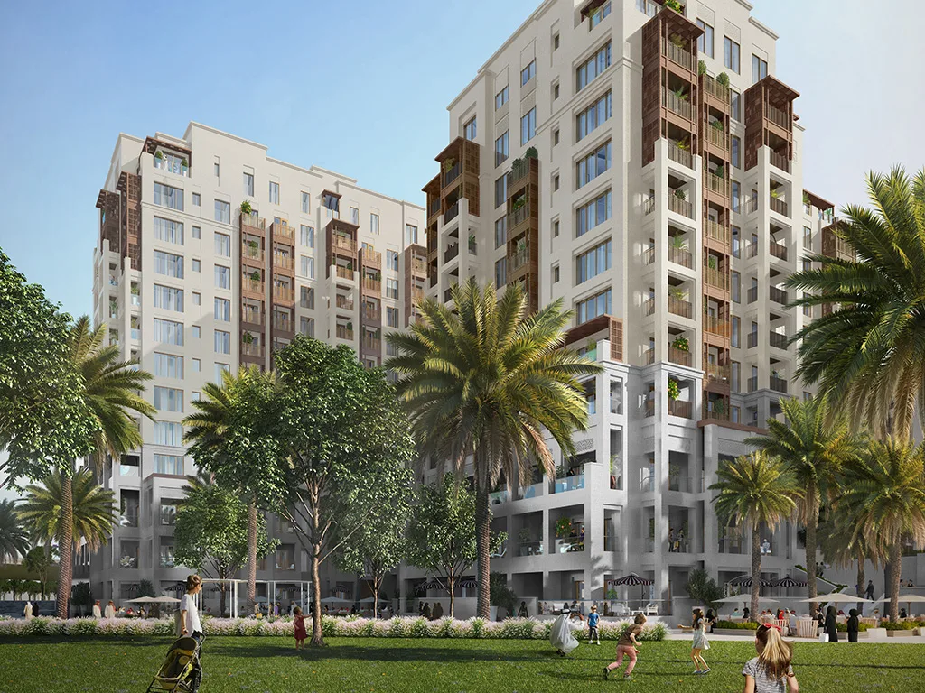 Mangrove at Dubai Creek Harbour — building exterior marketing render
