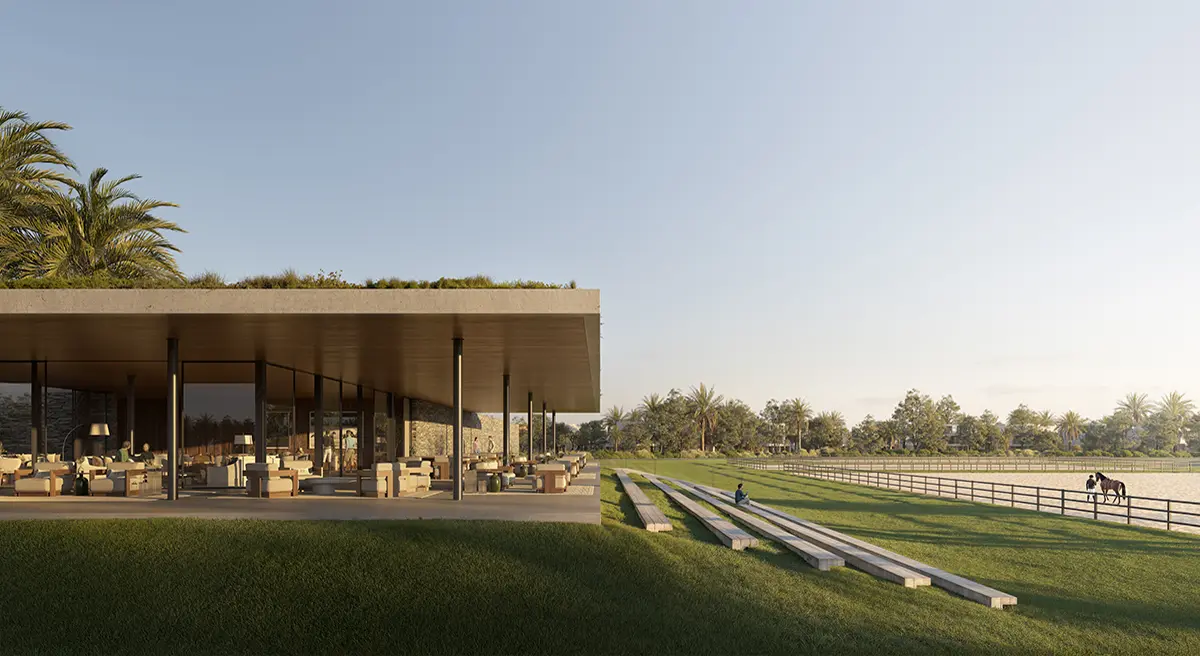 Grand Polo Club — polo field marketing still