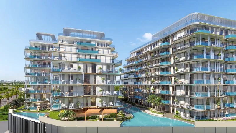 Ocean Bay by Samana — official marketing exterior elevation still