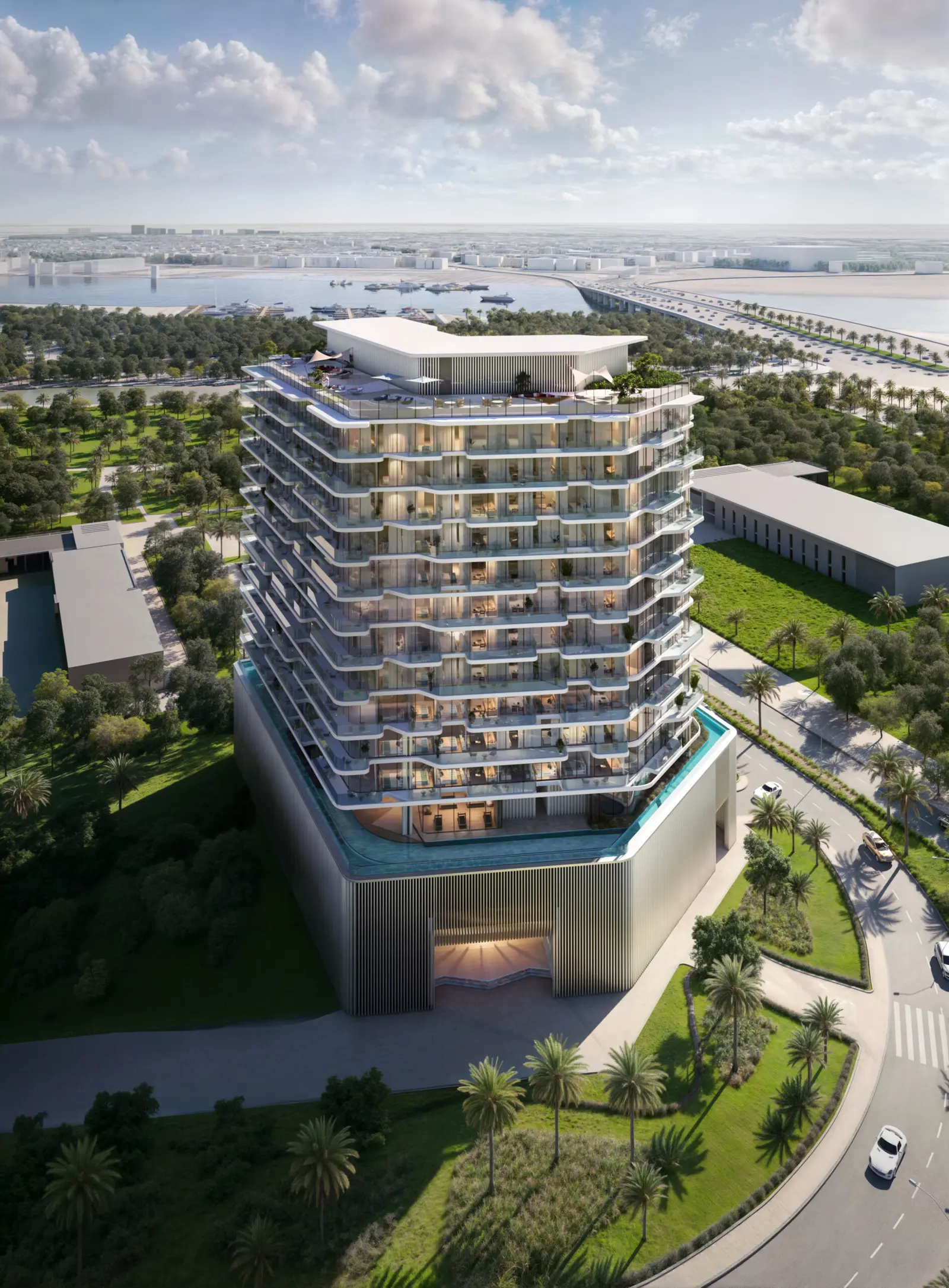 Octa Isle Interiors by Missoni — official marketing tower elevation still