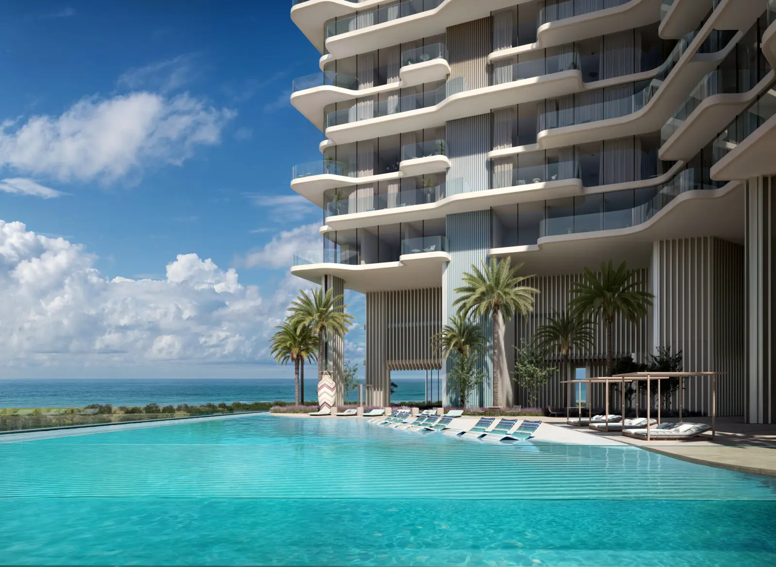 Octa Isle Interiors by Missoni — official marketing amenity / pool deck exterior