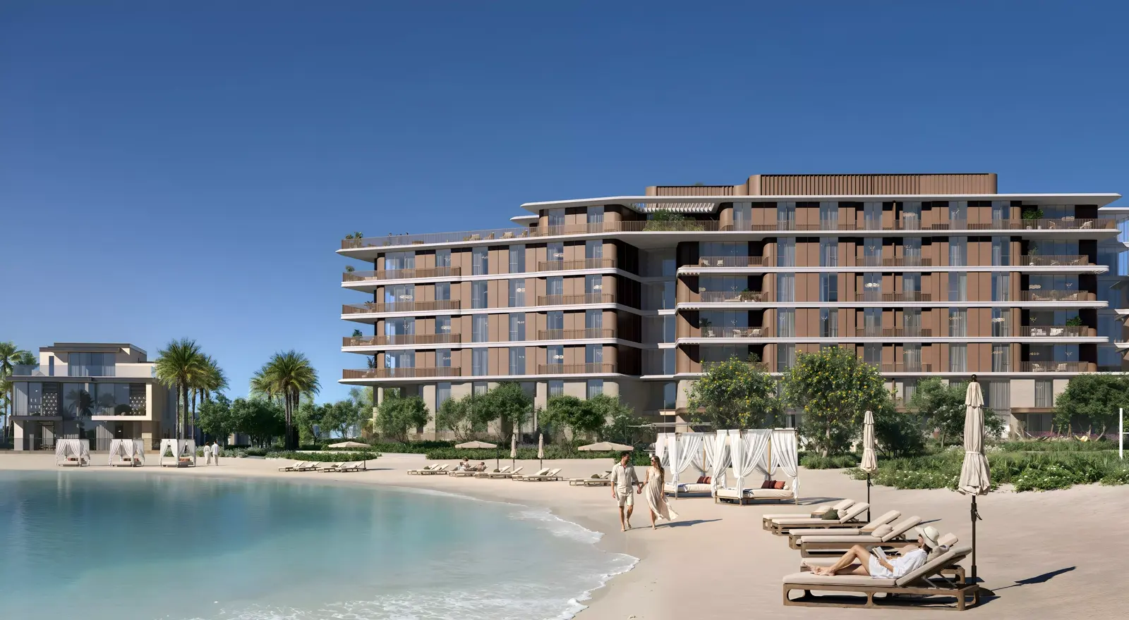 Palm Central Private Residences Phase 2 — wide exterior marketing still from Property Finder gallery