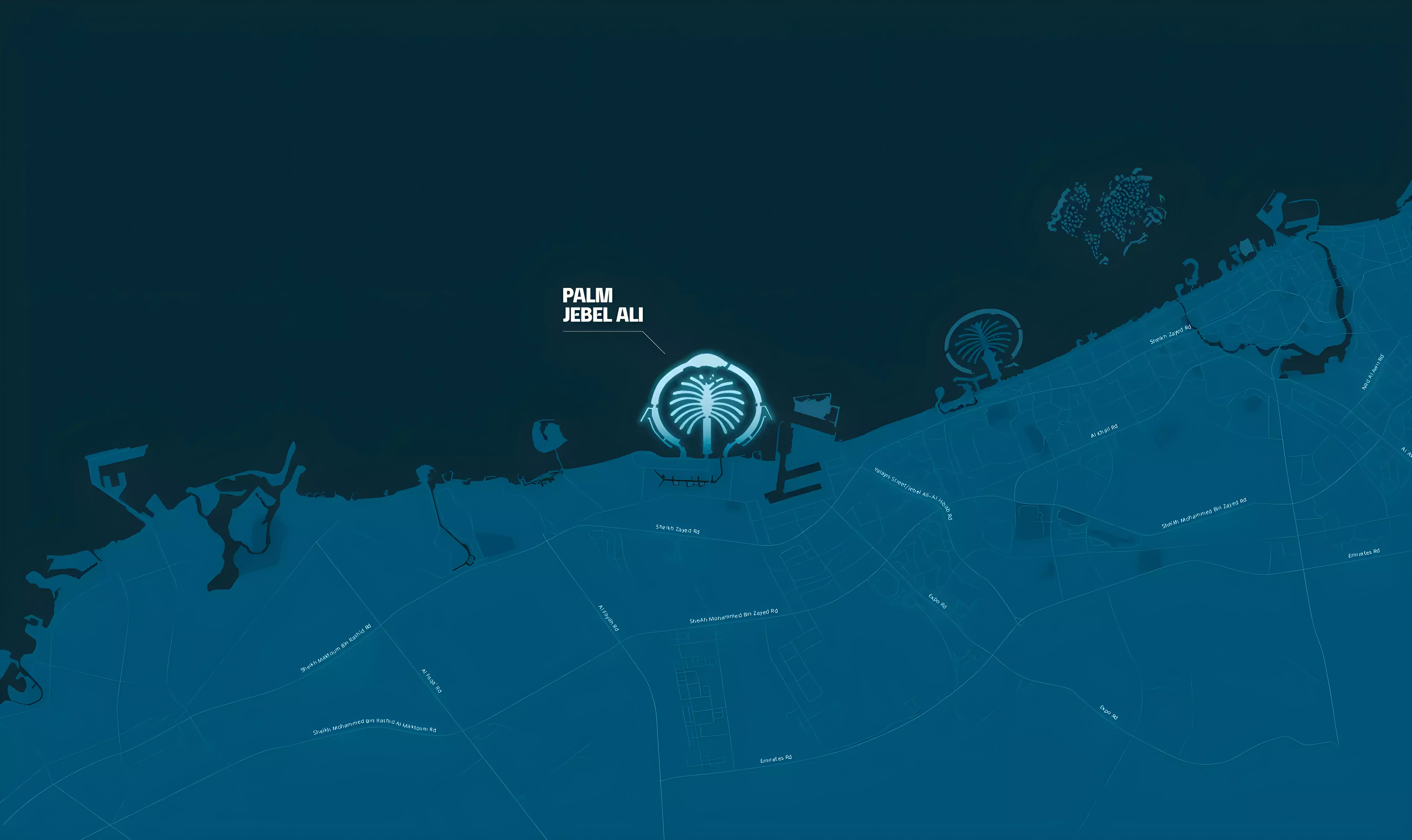 Beach and Coral Collection Frond E — masterplan marketing still (Property Finder)