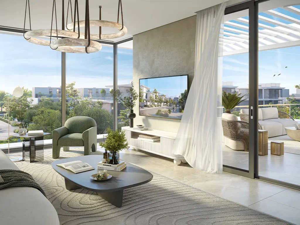 Park Gate 2 at Dubai Hills Estate — interior bedroom marketing render