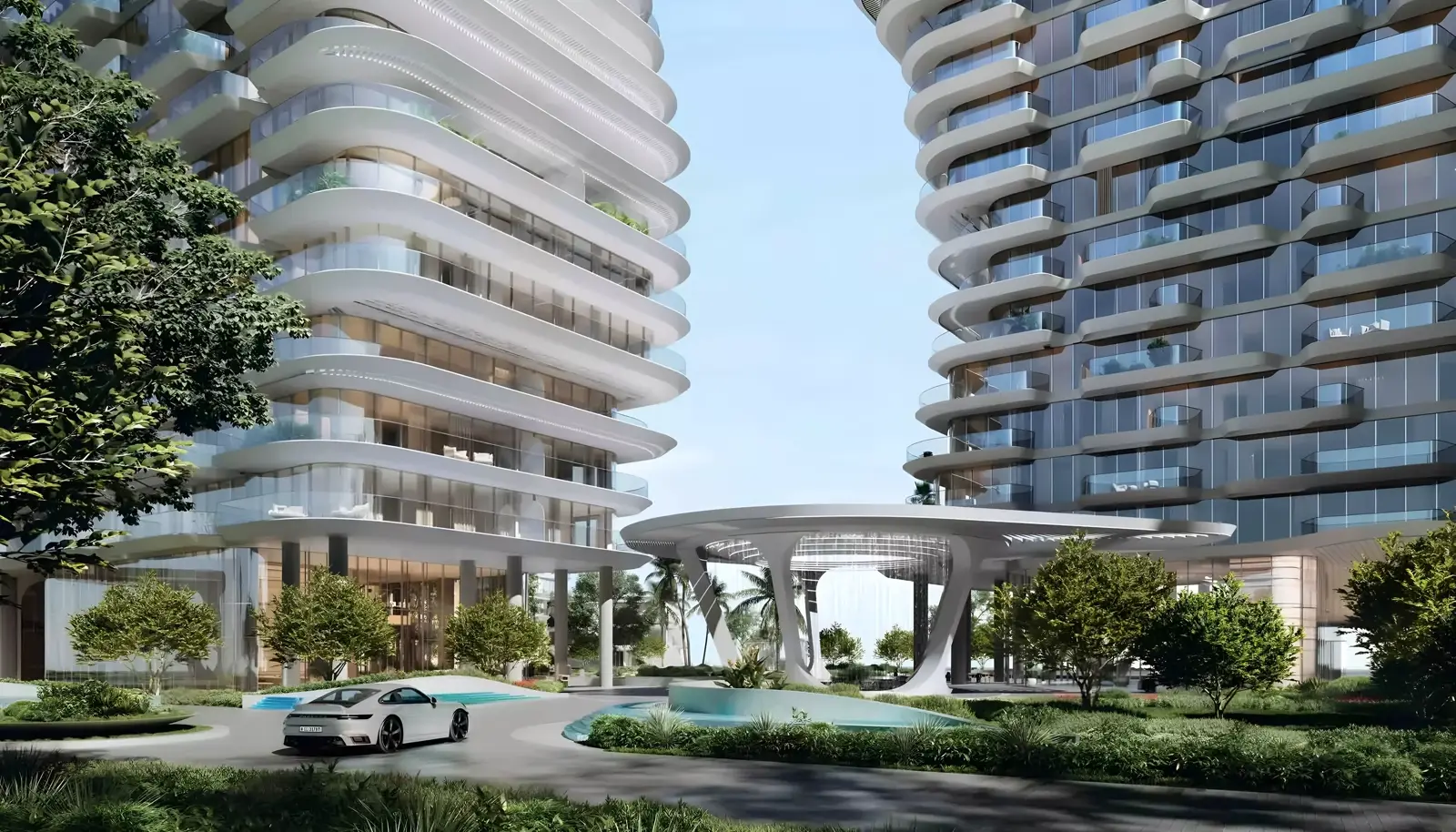 Passo by Beyond — wide coastal marketing still (Property Finder)